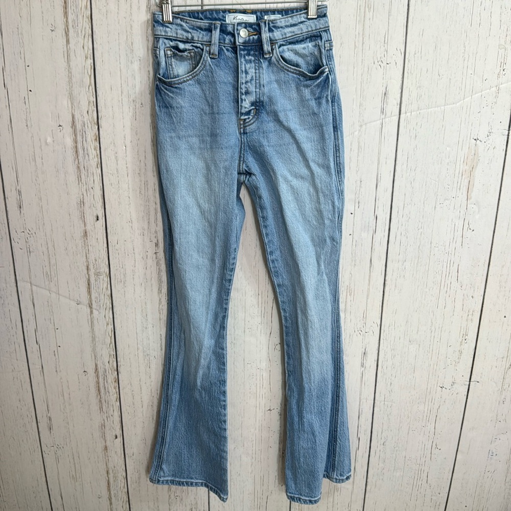 KanCan Women's Boyfriend Jeans - Light Blue